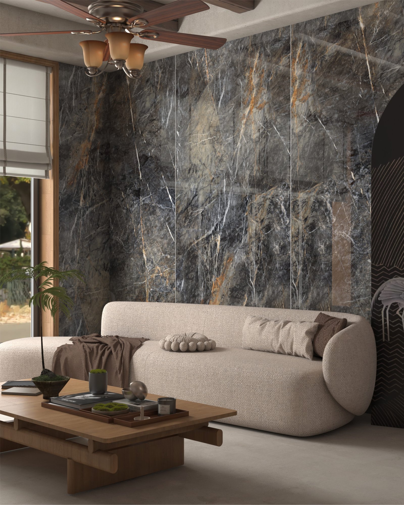 Photo of suitcases and factory